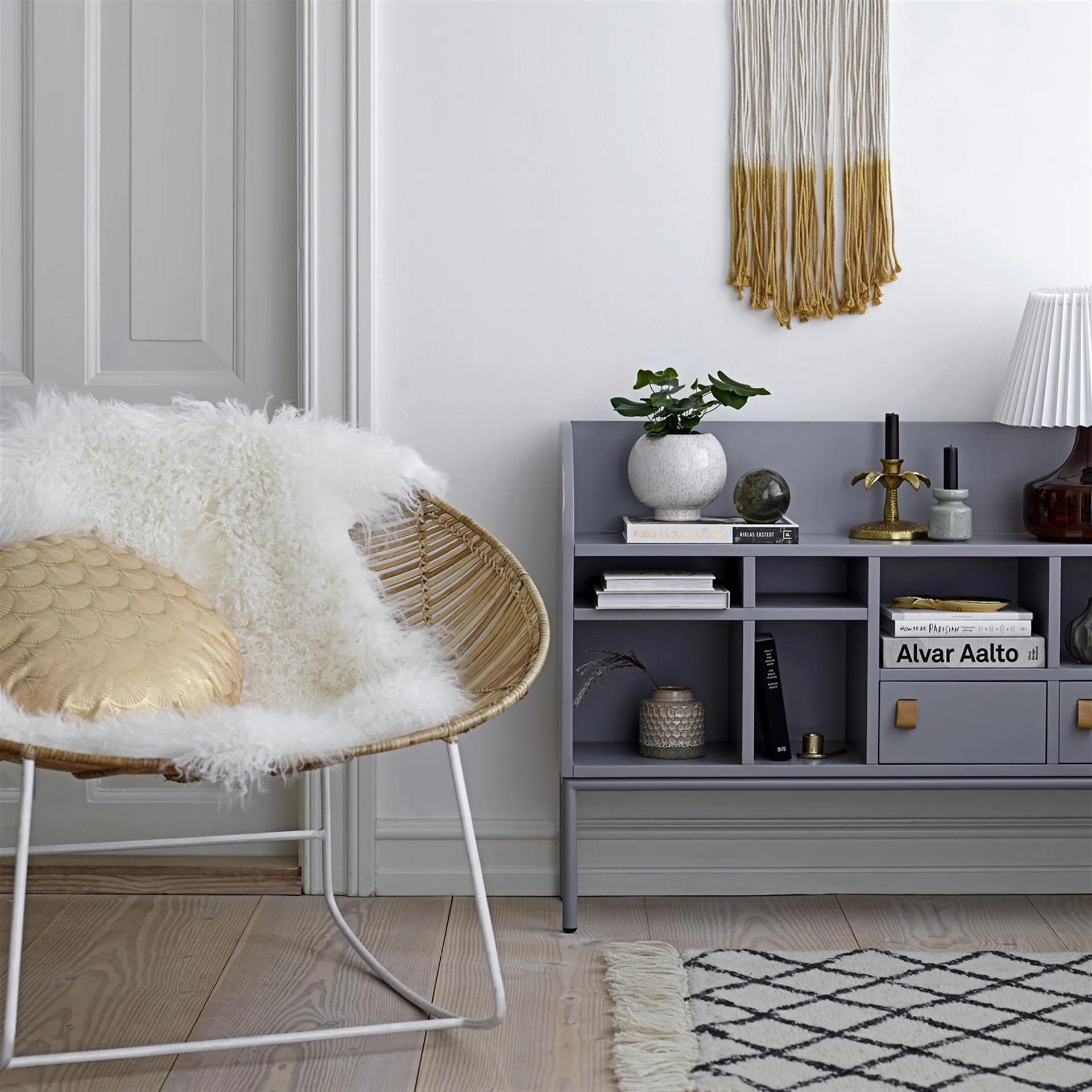 Palm ljusstake, 12 cm Bloomingville