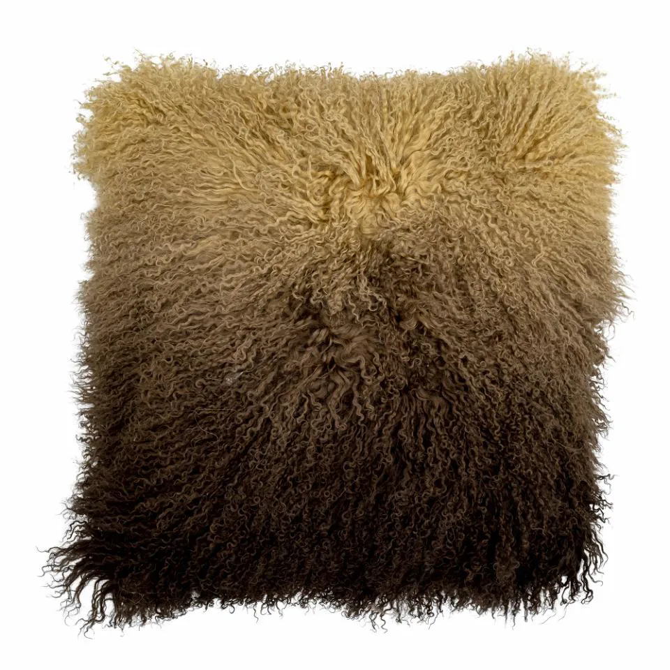 Bloomingville Pansy kudde 50x50 cm Brun