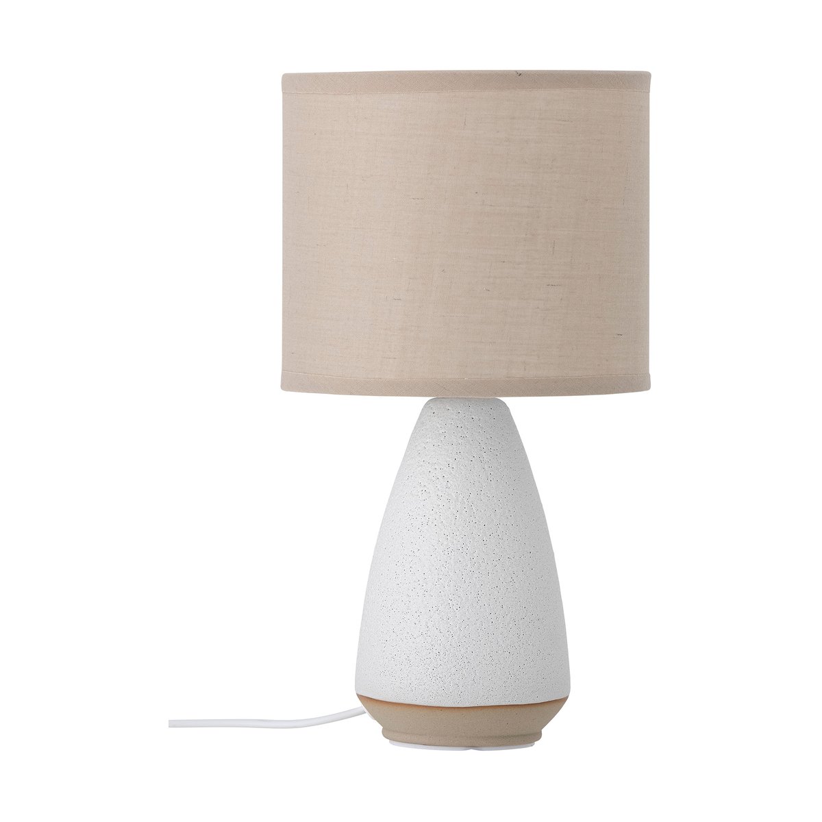 Bloomingville Paprica bordslampa 27,5 cm Vit | Skandinavisk Design | Bordslampor | Vit