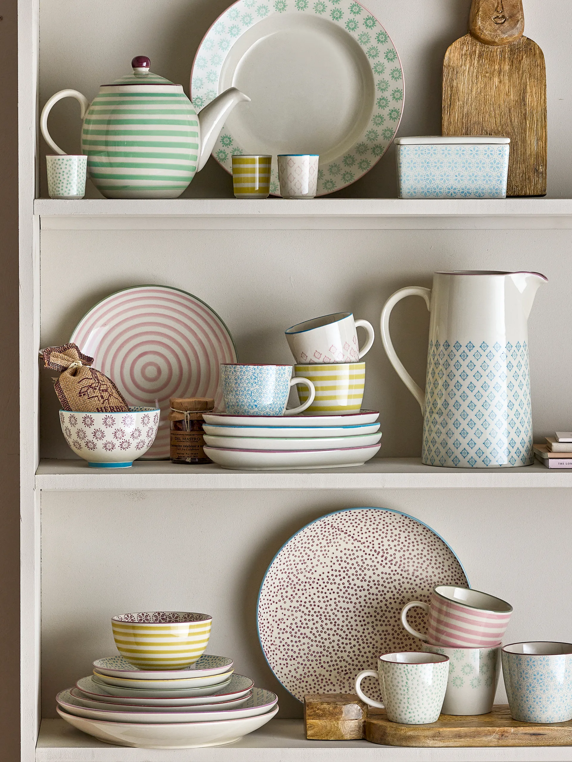 Patricia kopp 30 cl 3 delar blå,  Bloomingville