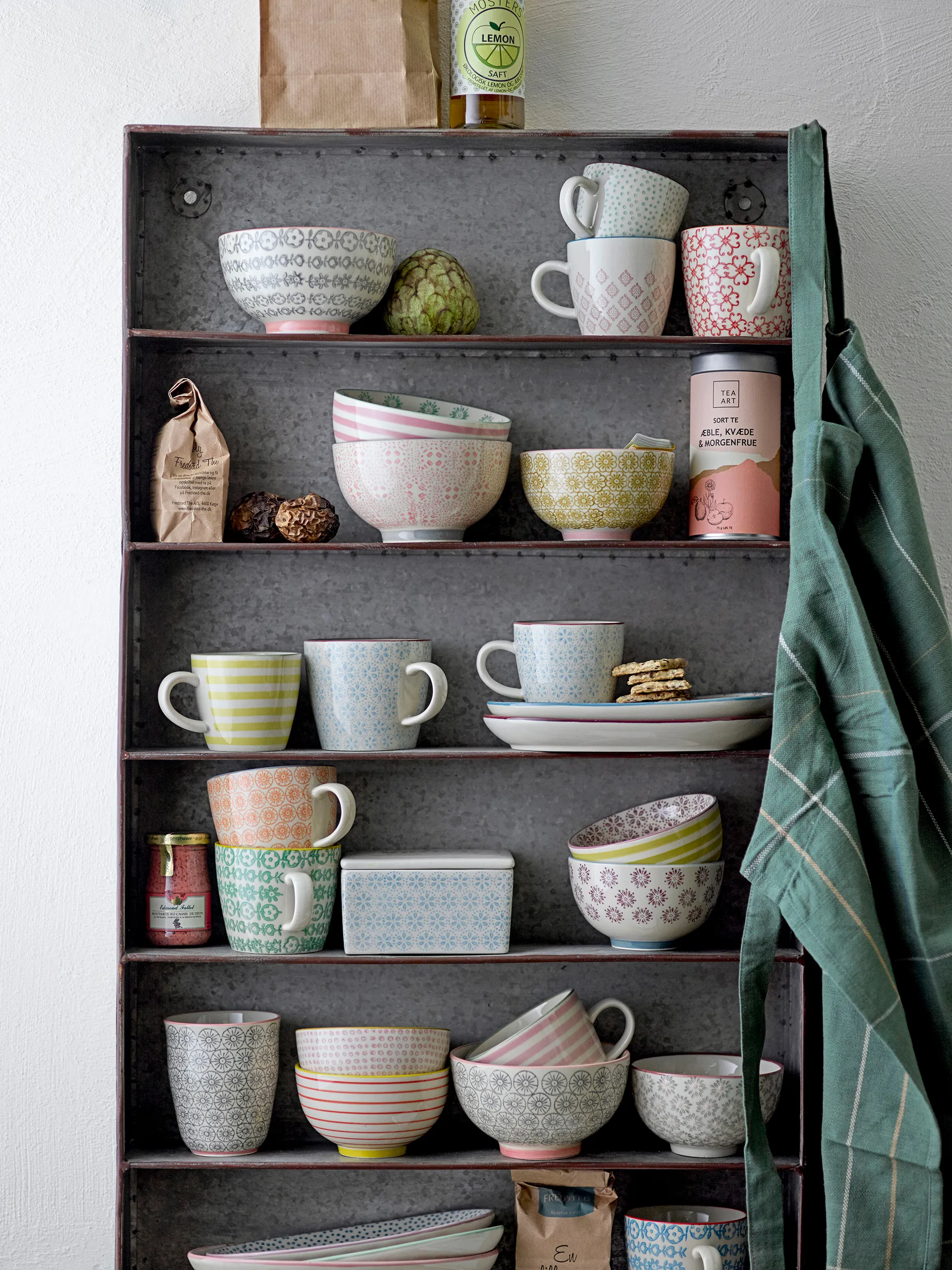 Patricia kopp 30 cl 3 delar blå Bloomingville