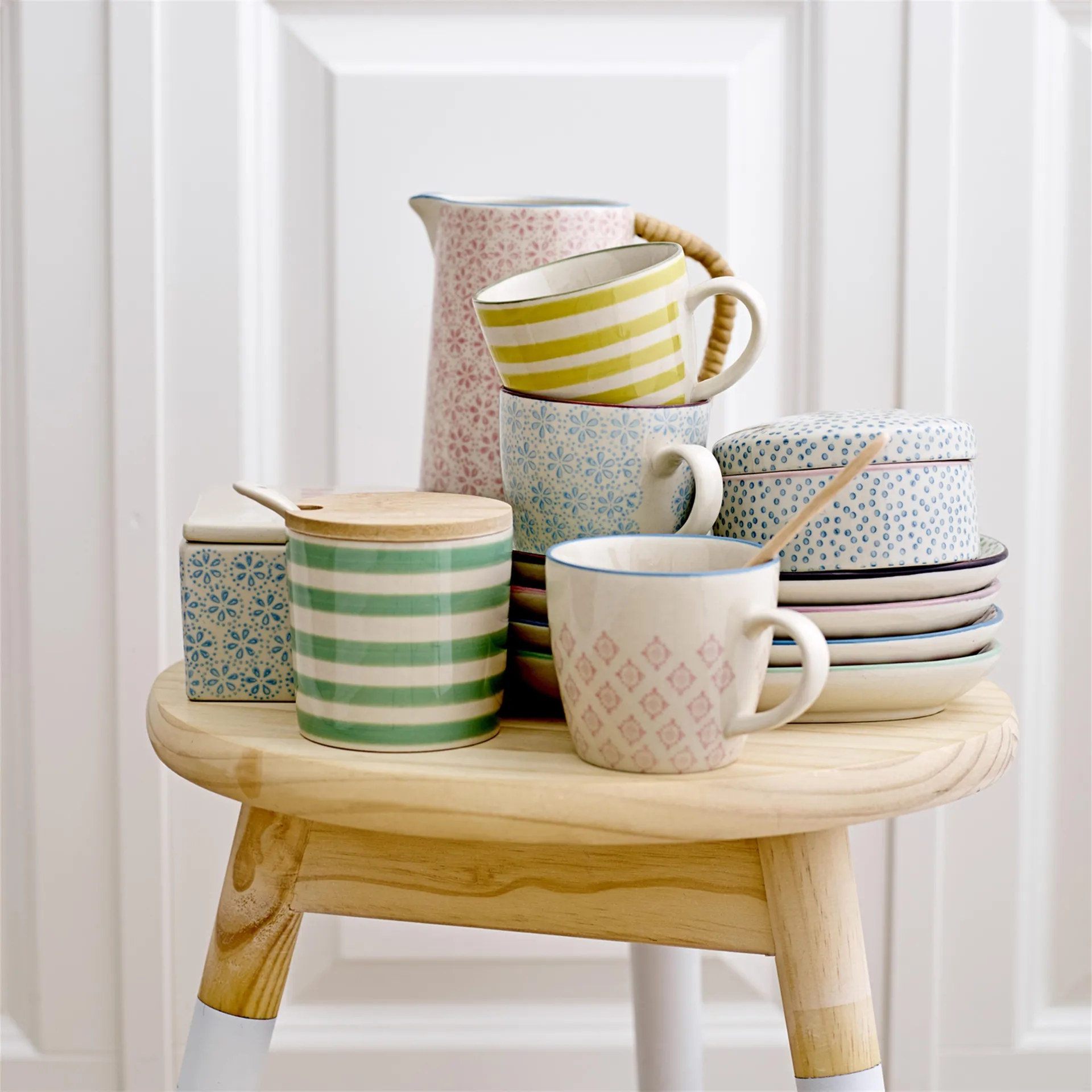 Patrizia mugg 4 delar Ø7,5 cm Bloomingville