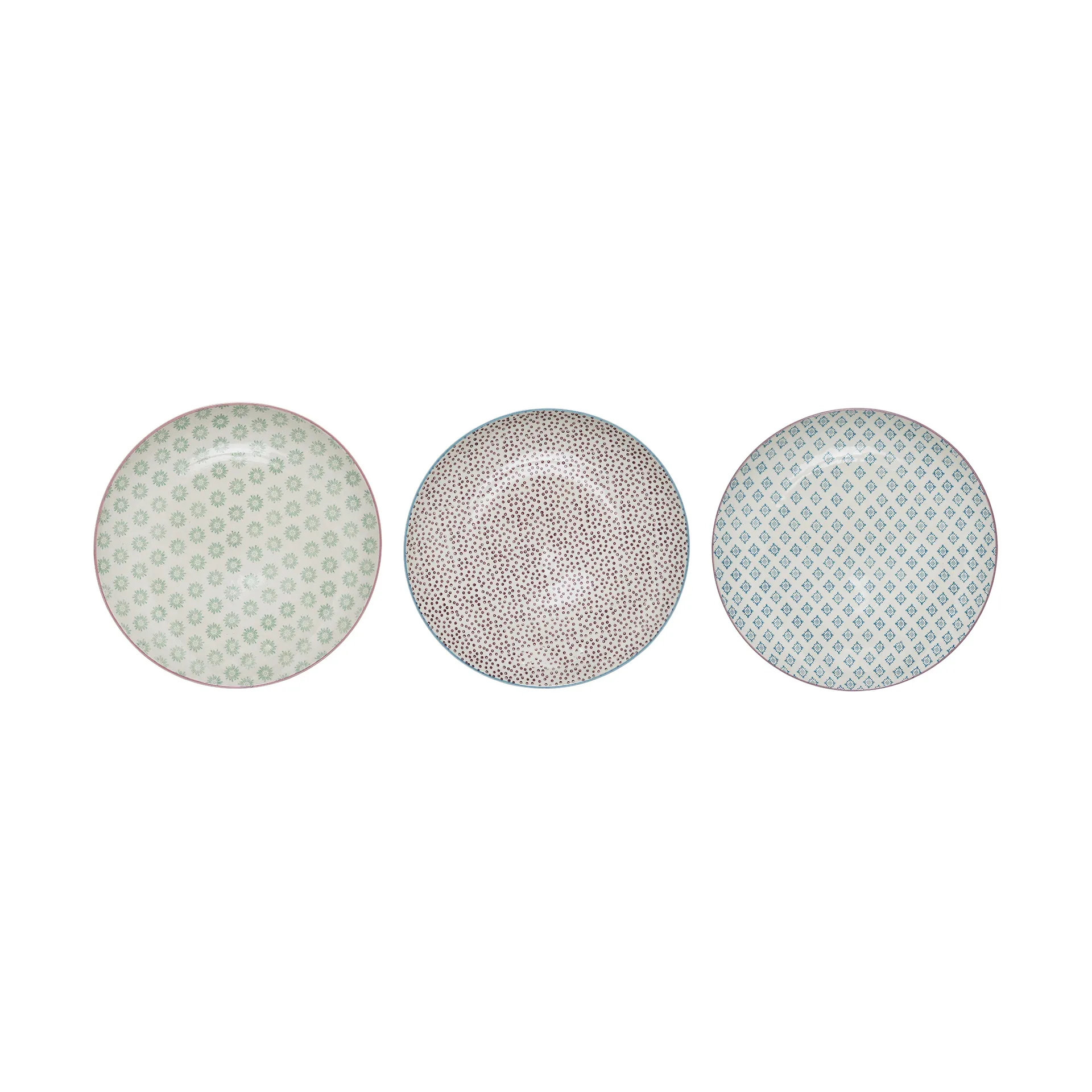Patrizia tallrik 3-pack Ø25 cm Bloomingville