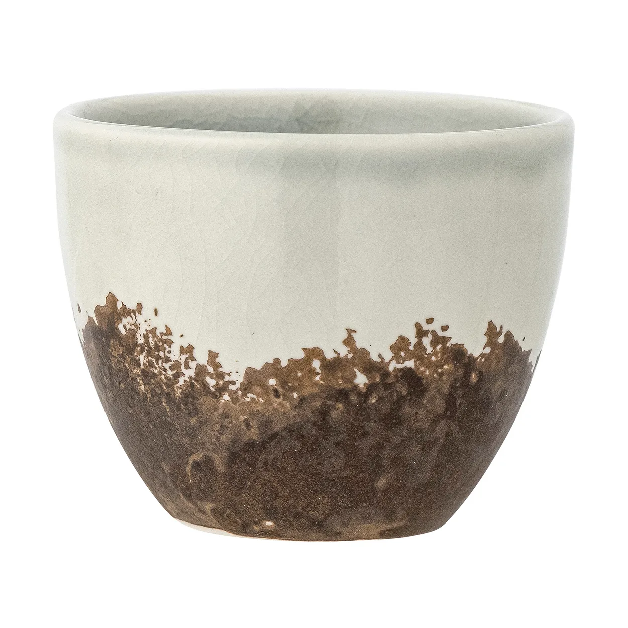 Bloomingville Paula kopp 19,5 cl Grey-brown | Skandinavisk Design | Kaffekoppar | Brun