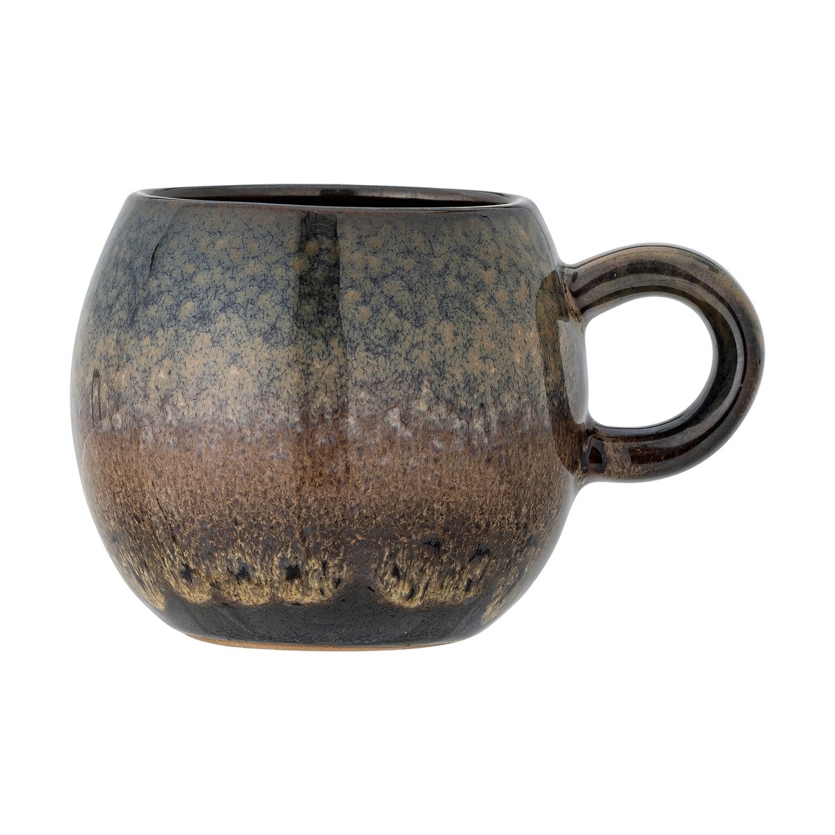 Bloomingville Paula kopp 27,5 cl Svart-brun | Skandinavisk Design | Kaffekoppar | Brun
