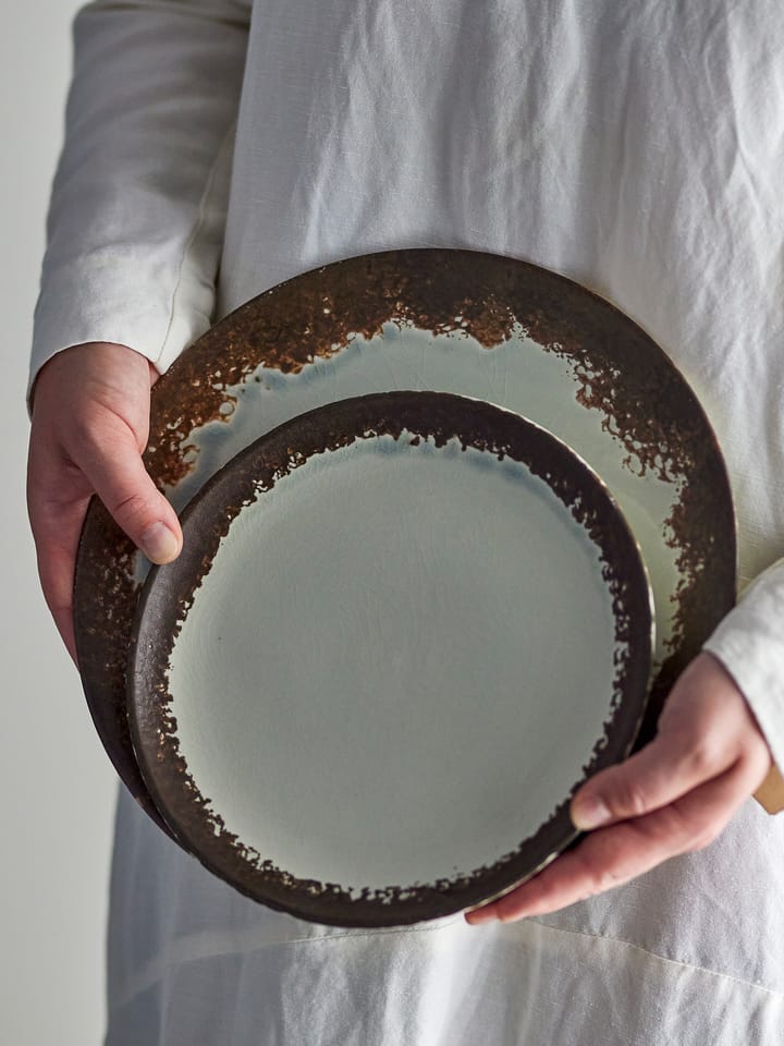 Paula tallrik Ø26,5 cm, Brun Bloomingville