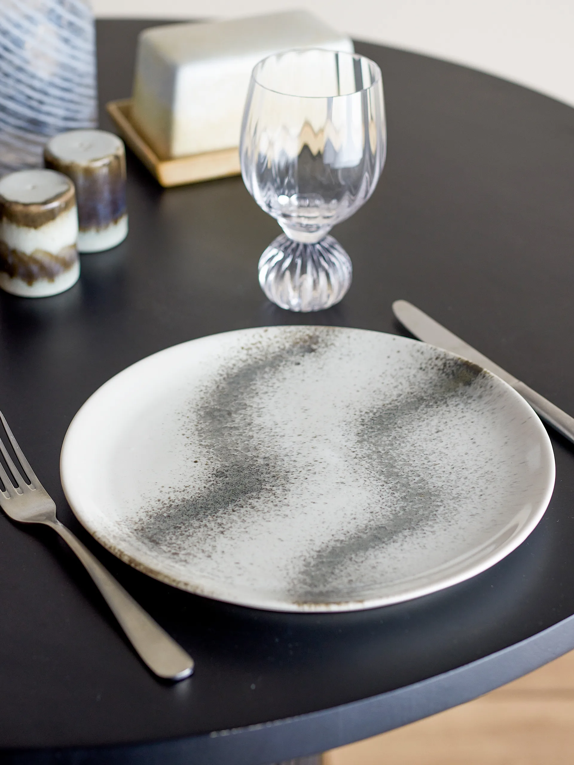 Paula tallrik Ø26,5 cm, Grå Bloomingville