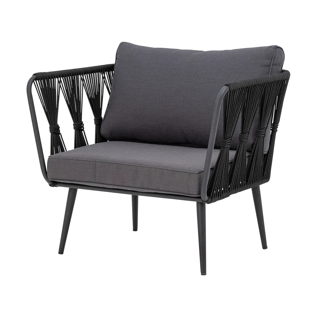 Bloomingville Pavone loungestol Black