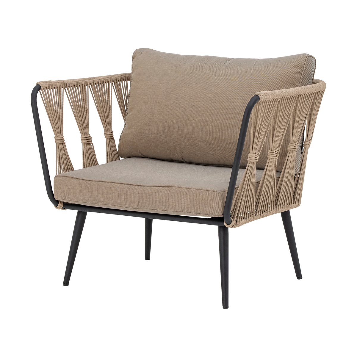 Bloomingville Pavone loungestol Brown | Skandinavisk Design | Trädgårdsfåtöljer | Brun