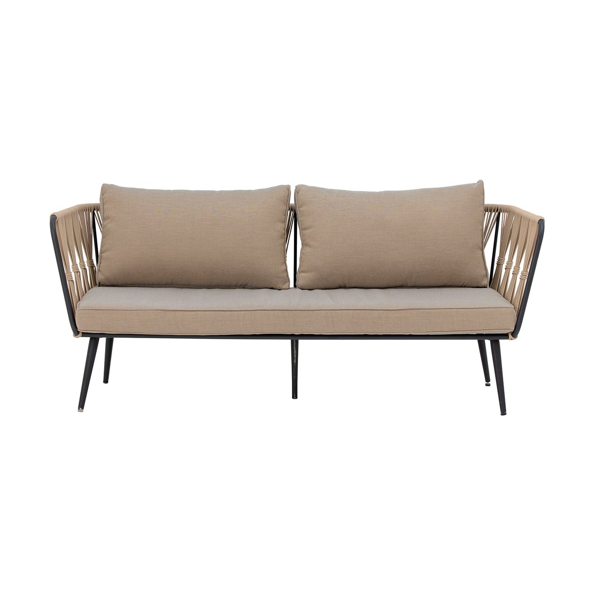 Bloomingville Pavone soffa 2,5-sits Brown | Skandinavisk Design | Trädgårdssoffor | Brun