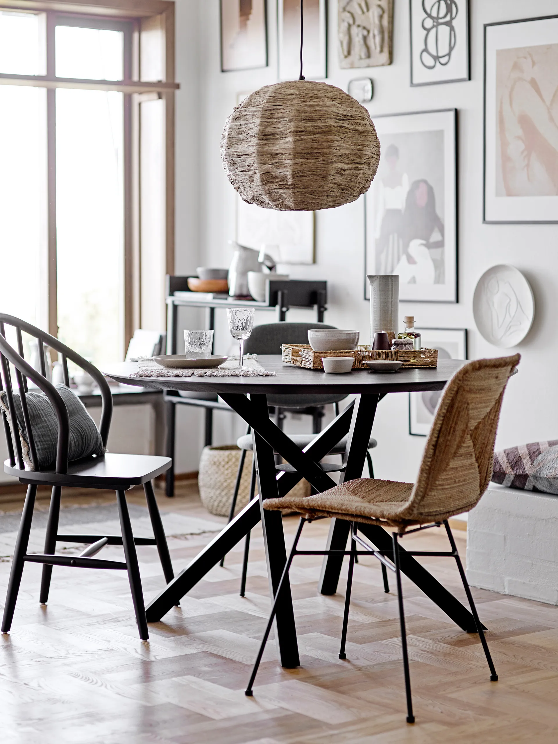 Paw kudde 50x50 cm, Brun Bloomingville