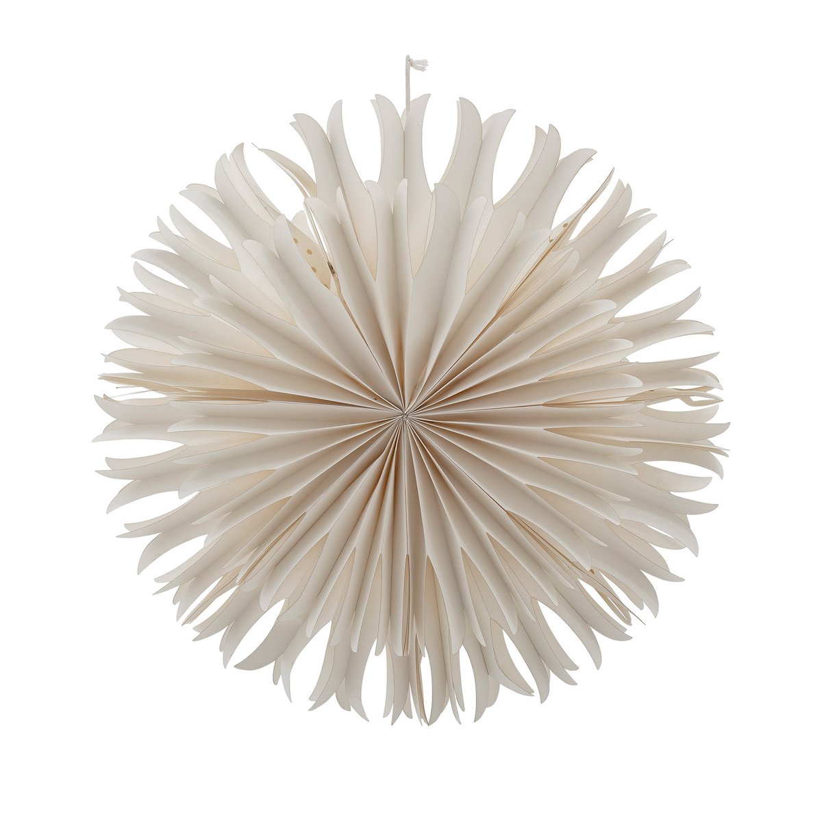 Bloomingville Pax Star pappersstjärna 50 cm Vit | Skandinavisk Design | Juldekorationer & Julpynt | Vit