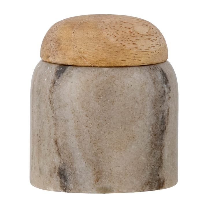 Payana förvaringsburk med lock Ø6x7 cm, Marmor-mangoträ Bloomingville