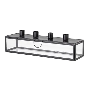 Pelo adventsljusstake 34 cm - Svart-klar - Bloomingville