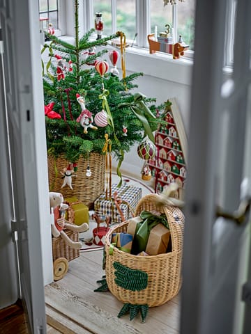 Peo julgranshänge ull - Vit - Bloomingville