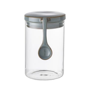 Pixie glasburk med lock och sked - 17 cm - Bloomingville
