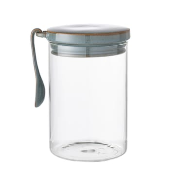Pixie glasburk med lock och sked - 17 cm - Bloomingville