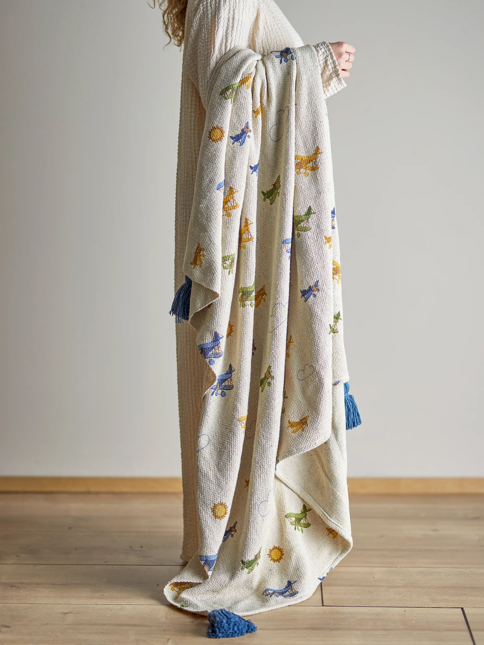 Plane filt 130x160 cm, Nature Bloomingville