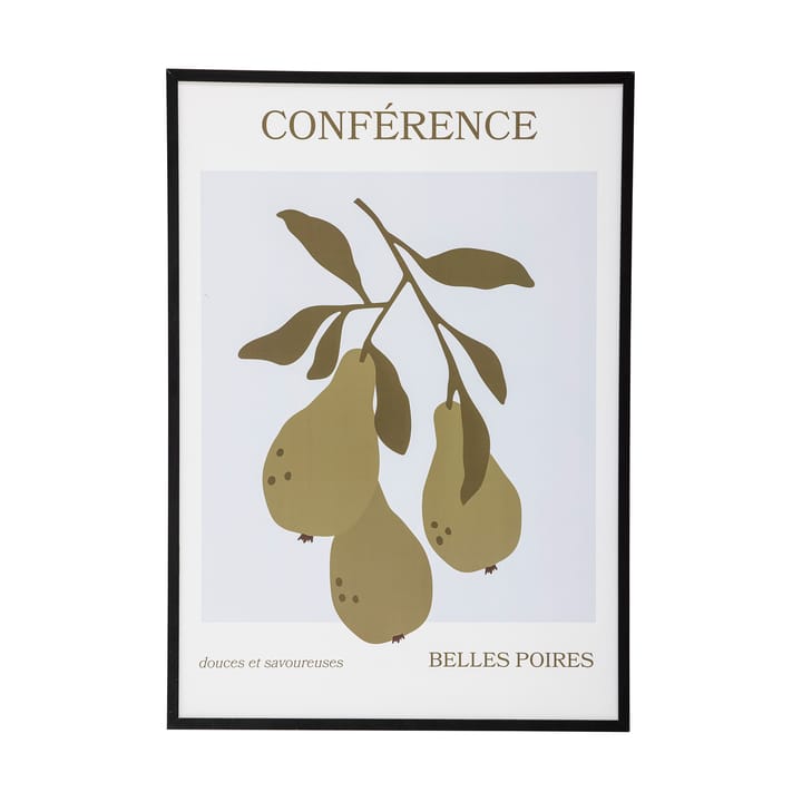 Poire poster med ram 52x72 cm - Poire-black pine - Bloomingville