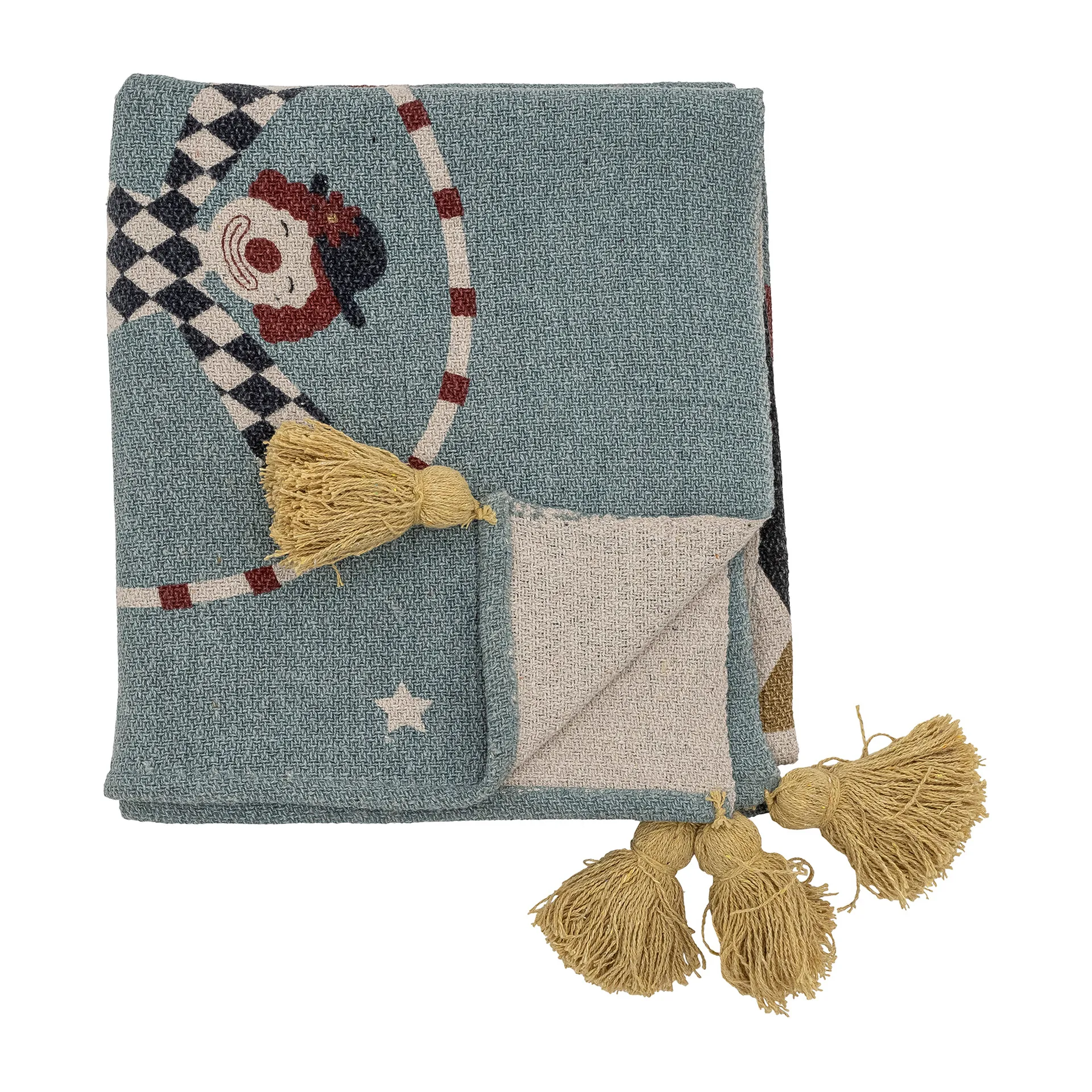 Prana pläd 130x160 cm, Cirkus Bloomingville