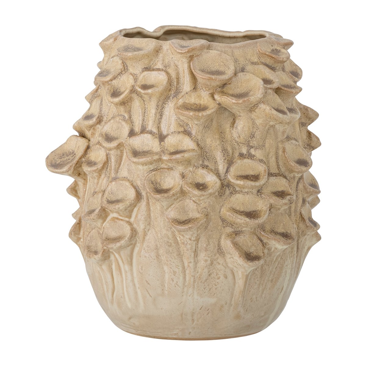 Bloomingville Rigo vas 24 cm Natur | Skandinavisk Design | Vaser | Beige