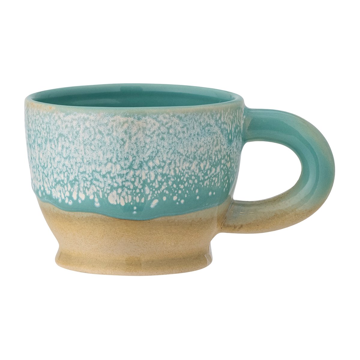Bloomingville Safie mugg 9,5 cm Grön | Skandinavisk Design | Kaffekoppar | Grön