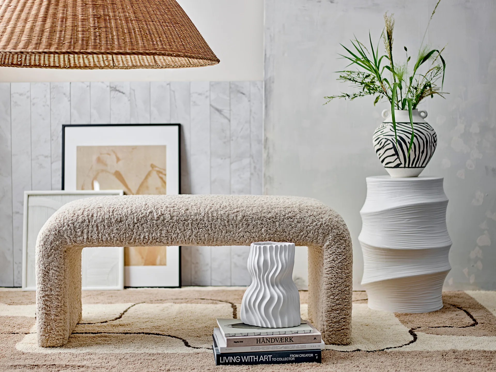 Sahal vas 25,5 cm, White Bloomingville