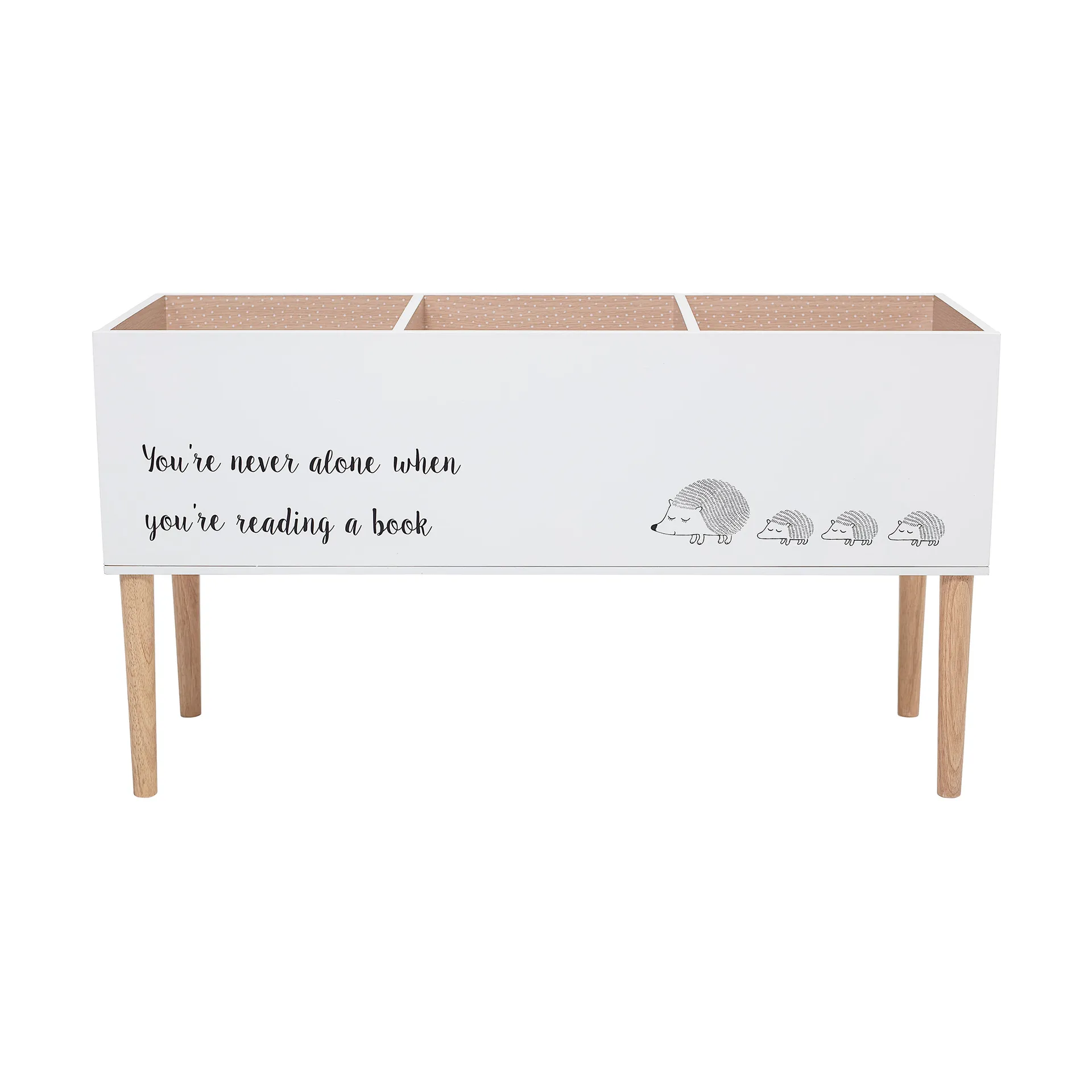 Salam boklåda 50x90 cm, Vit Bloomingville