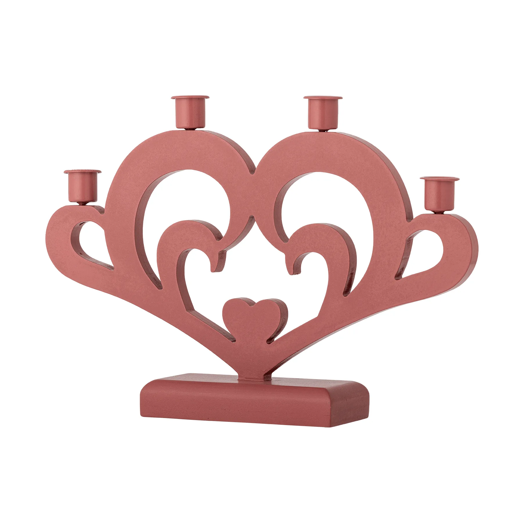 Salia adventsljusstake, Röd, 36 cm Bloomingville
