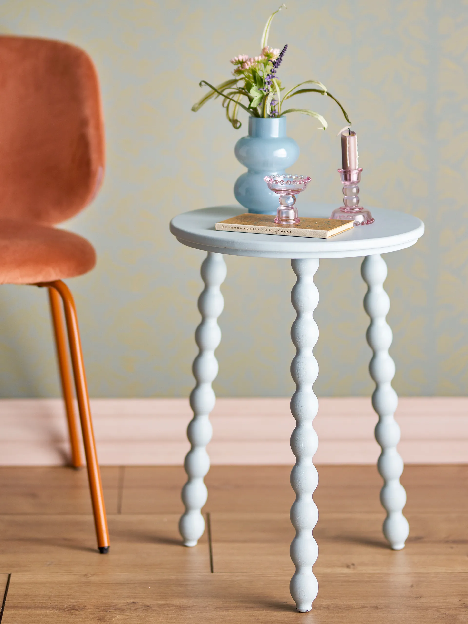 Salino sidobord, Blå Bloomingville