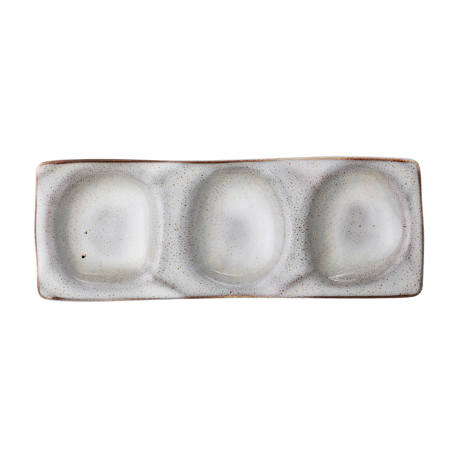 Sandrine serveringsfat 13x36 cm, Ljusgrå Bloomingville