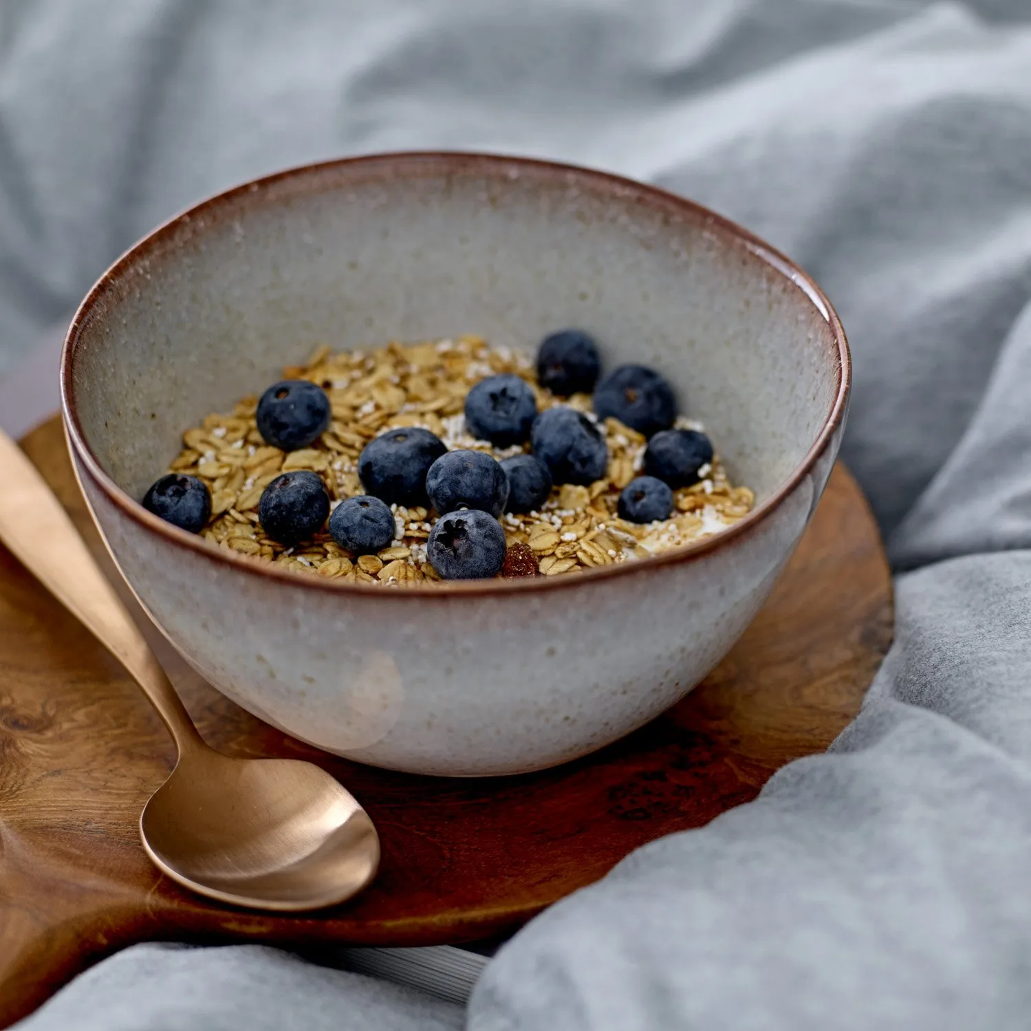 Sandrine skål, ljusgrå Bloomingville
