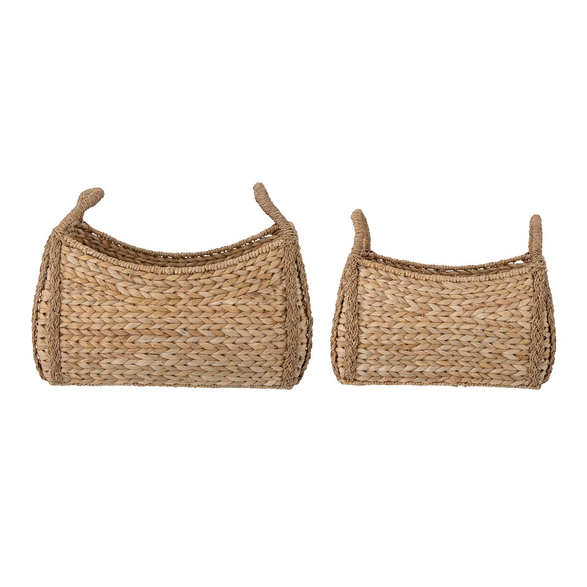 Bloomingville Selma korg 2-pack Natur | Skandinavisk Design | Förvaringskorgar | Beige