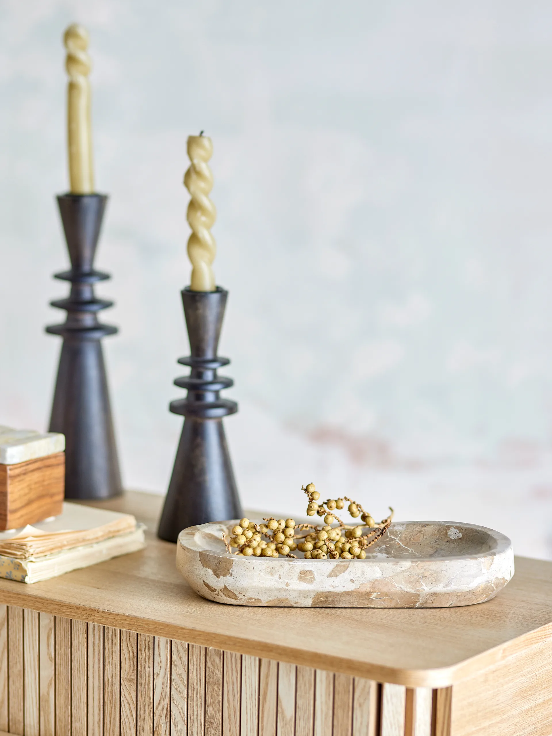 Shao bricka marmor 24,5x12,5 cm, Natur Bloomingville