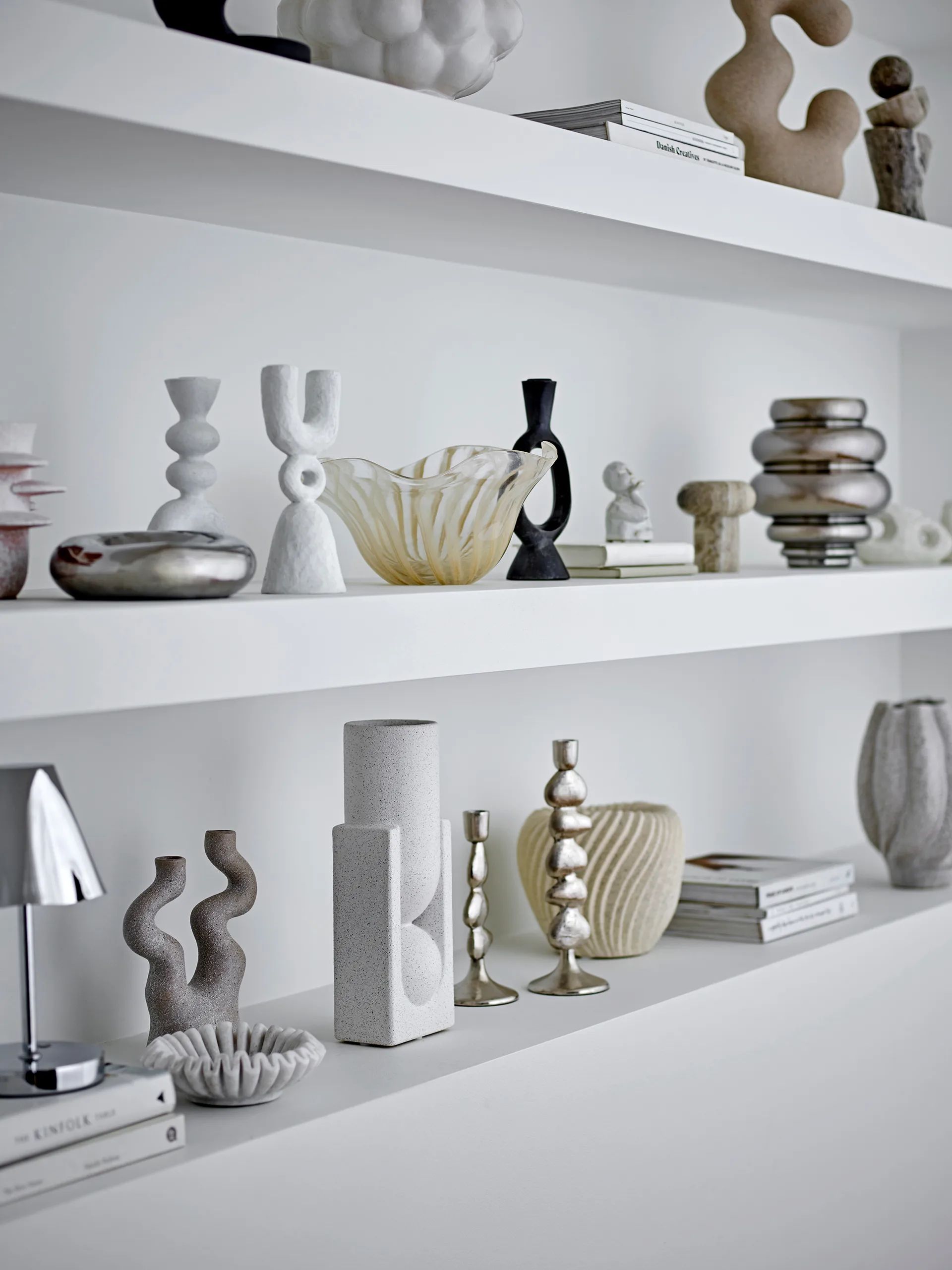 Shine dekorationsskål Ø18 cm, Silver Bloomingville