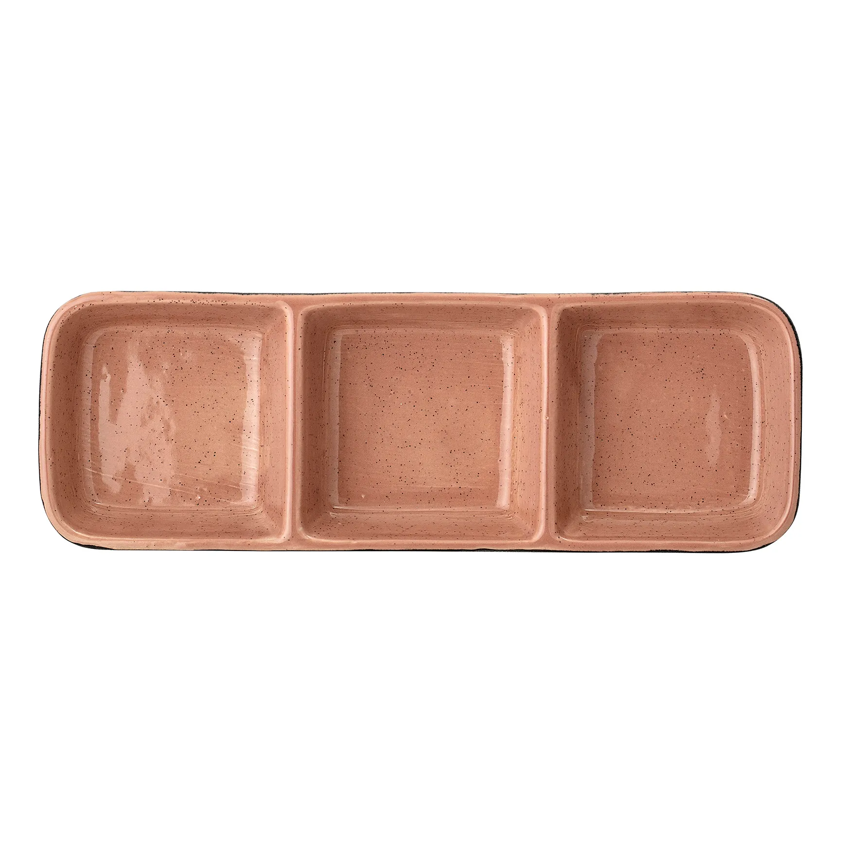 Sienna serveringsskålar, Orange-svart Bloomingville