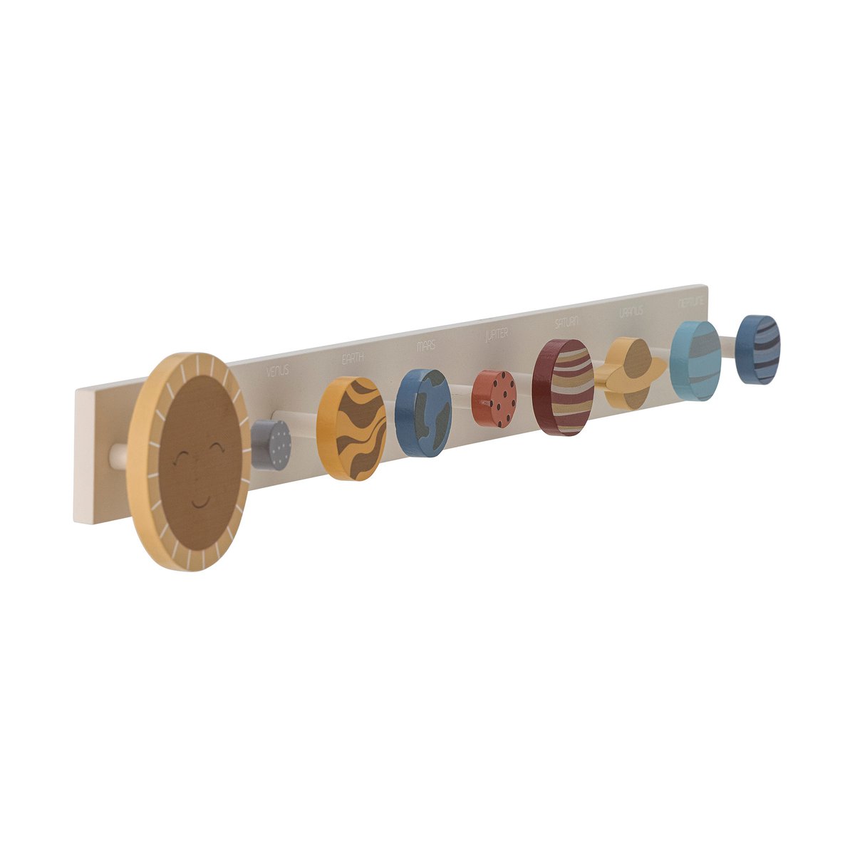 Bloomingville Space knoppbräda 55 cm Brown-multi | Skandinavisk Design | Krokar & Hängare | Brun