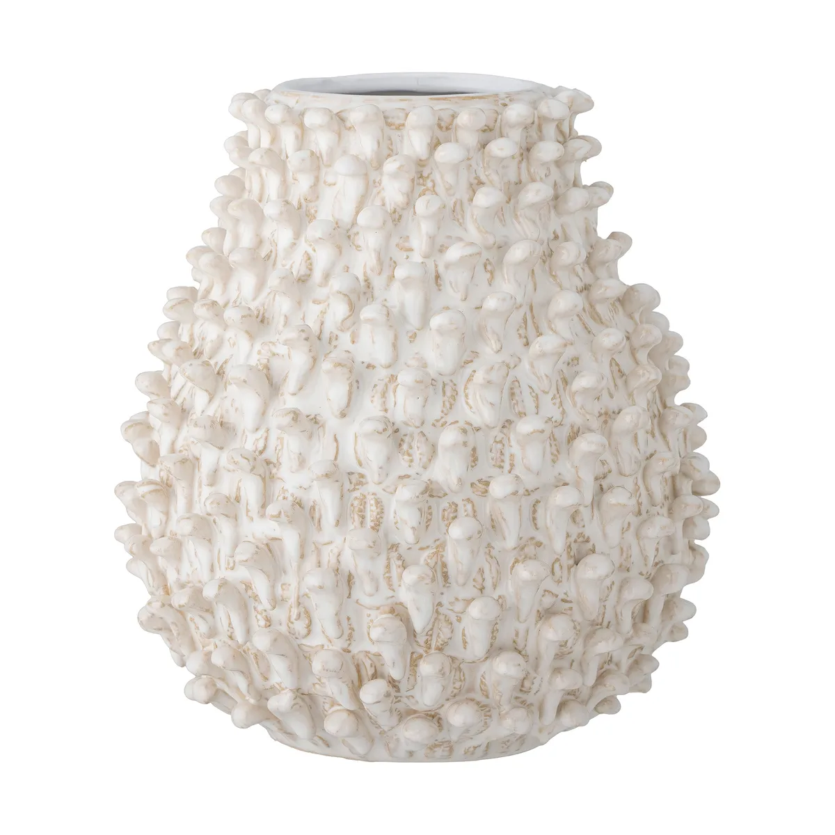 Bloomingville Spikey vas 25,5 cm Vit