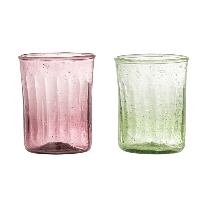 Sunil dricksglas 2-pack - Grön - Bloomingville