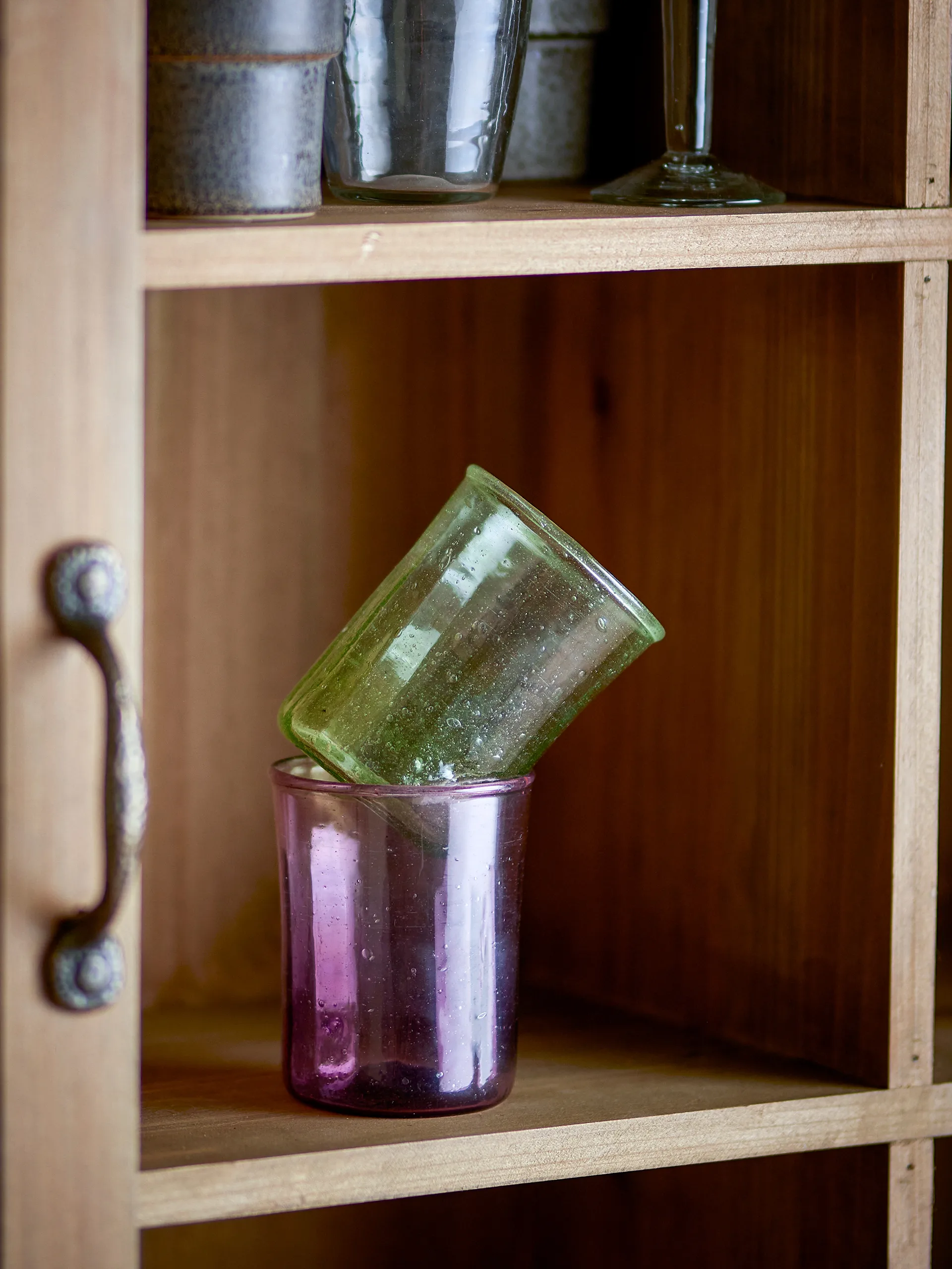 Sunil dricksglas 2-pack, Grön Bloomingville