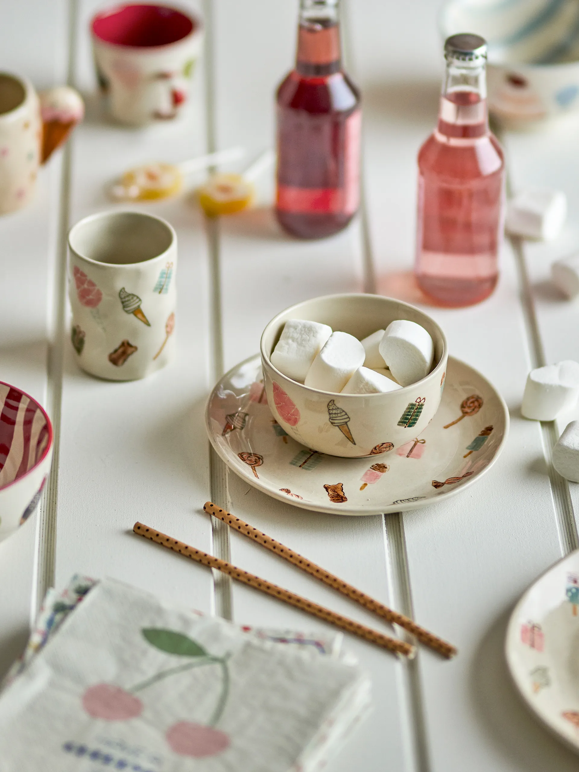 Sweets servisset 3 delar, Nature Bloomingville