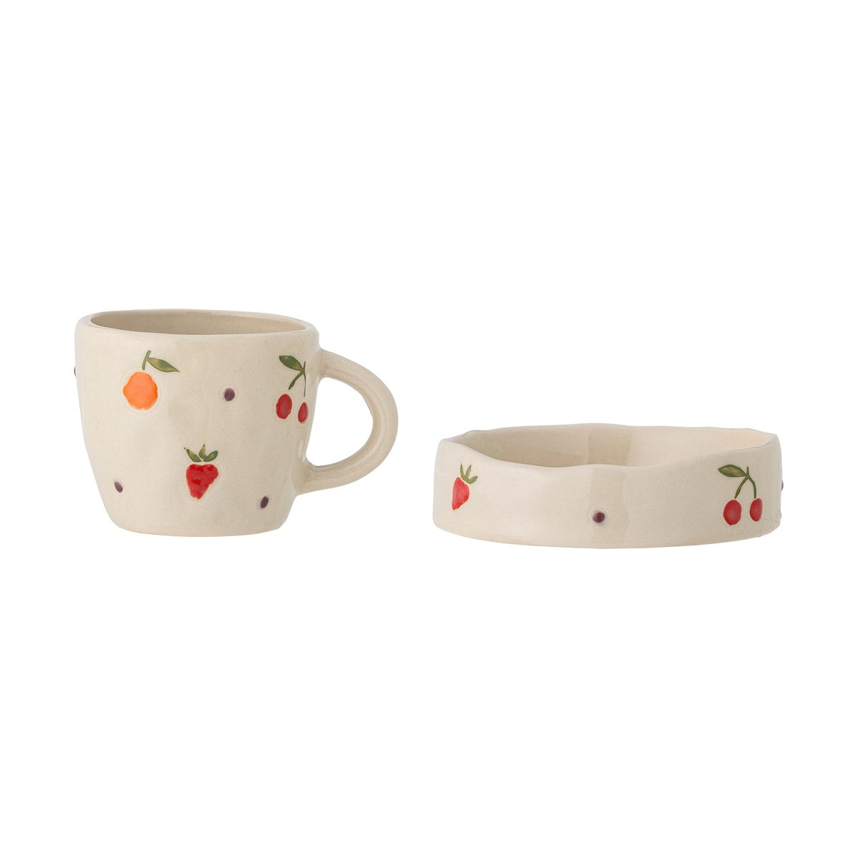 Bloomingville Tatiana servisset 2 delar Vit | Skandinavisk Design | Serviser & Startset | Vit