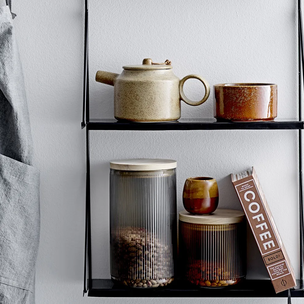 Thea skål stengods Ø 11cm, Brun Bloomingville