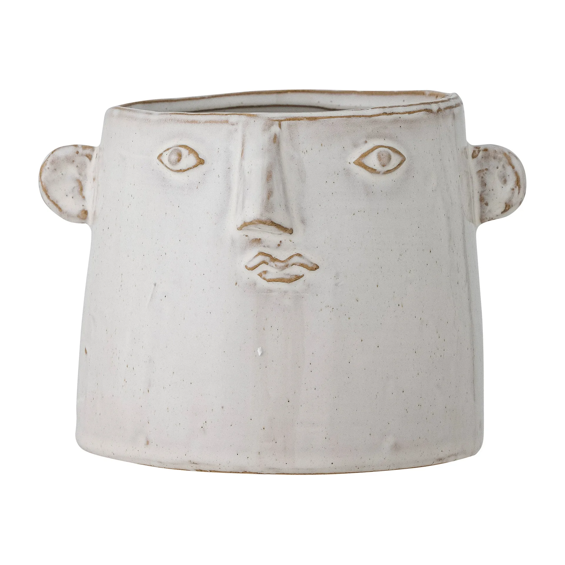 Theis kruka Ø14,5 cm, Vit Bloomingville