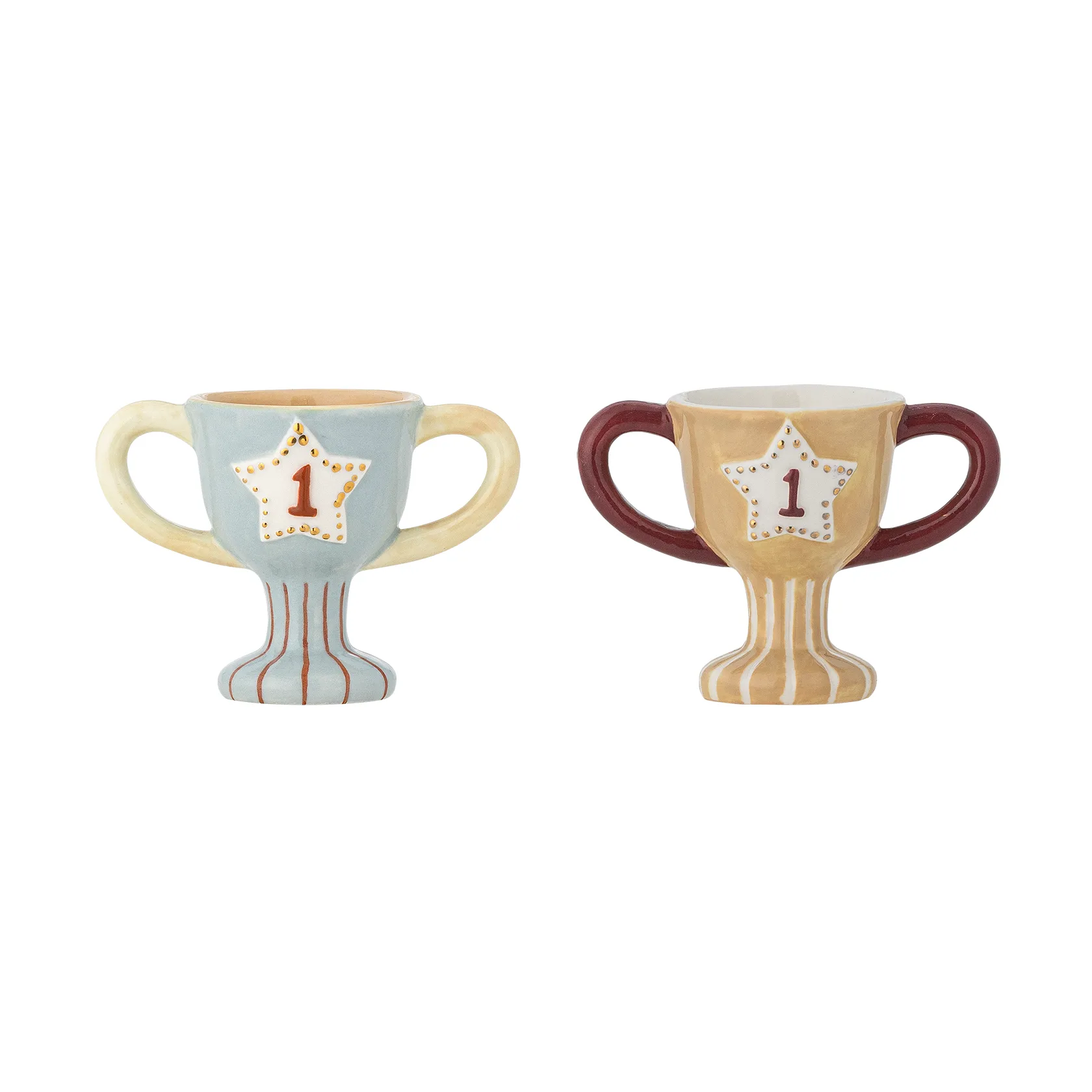 Trophy äggkopp 2-delar, Blå Bloomingville