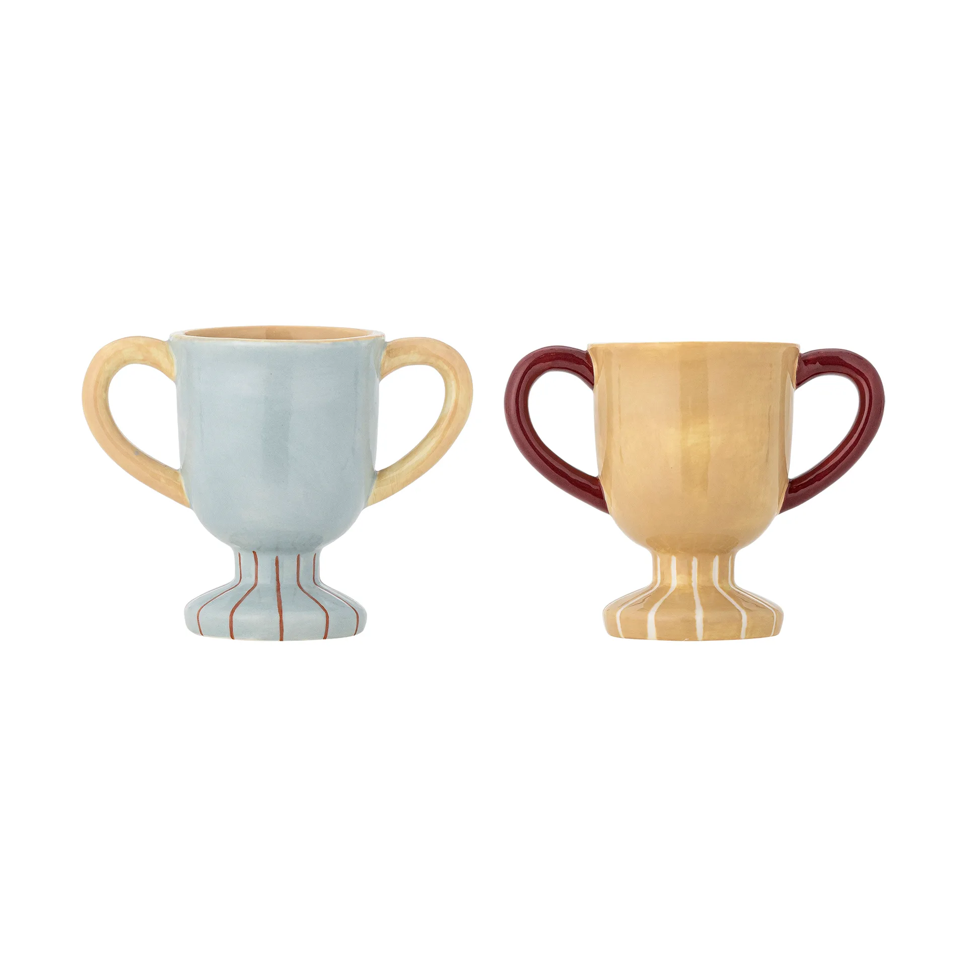 Trophy kopp 2-delar, Blå Bloomingville