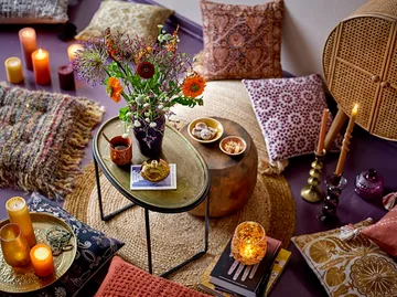 Twist ljus 2-pack - Brun - Bloomingville