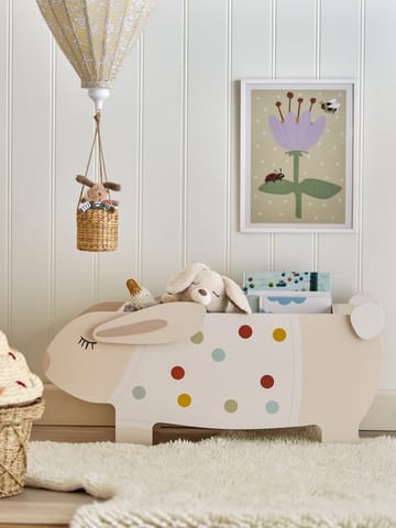 Villja bokställ 87x38 cm - Vit - Bloomingville