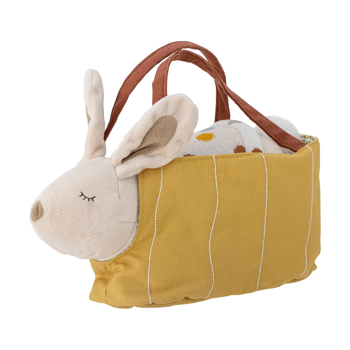 Bloomingville Villja gosedjur 2 delar White-yellow bunny
