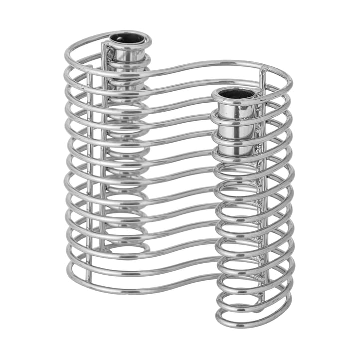 Wavela ljusstake 15,5x14,5 cm - Silver - Bloomingville